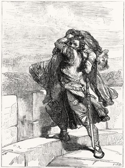 La mort de Conan en 1090 - English School