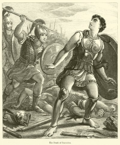 La mort de Patrocle - English School