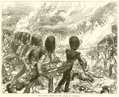 La Charge Décisive des Gardes à Waterloo - English School
