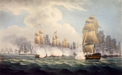 La défaite des Français sous Linois par l