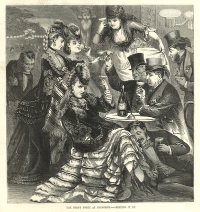 La nuit du Derby à Cremorne - English School