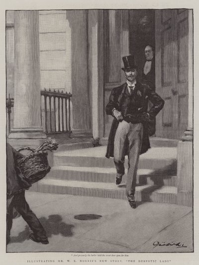 La dame despotique - English School