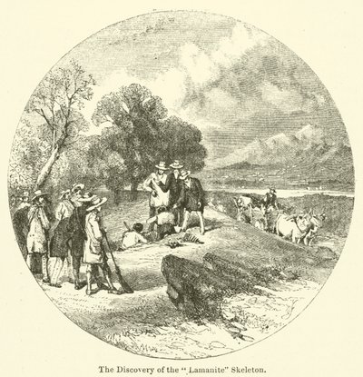 La découverte du squelette "Lamanite" - English School