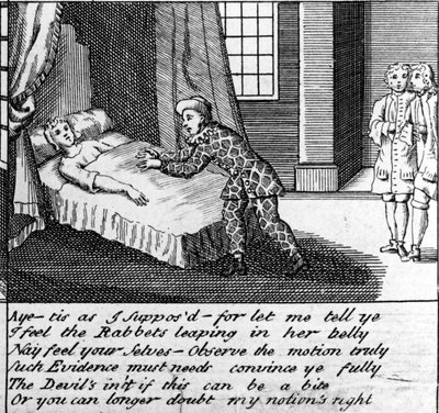 Le docteur en travail, ou le nouveau Whim Wham de Guildford, c.1726 - English School