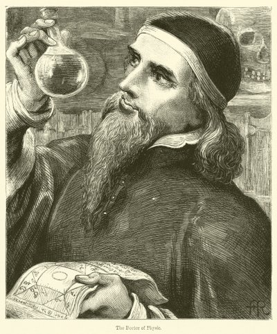 Le Docteur en Physique (gravure) - English School
