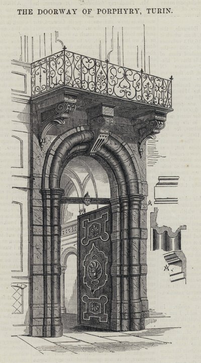 Le Portail de Porphyre, Turin - English School