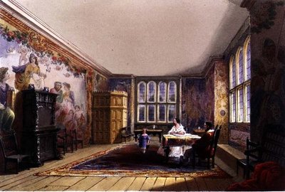 Le salon, maison Cotehele - English School