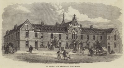 La salle des conducteurs, marché aux bestiaux métropolitain - English School