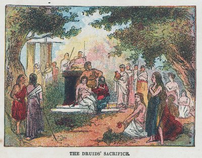 Le sacrifice du druide - English School