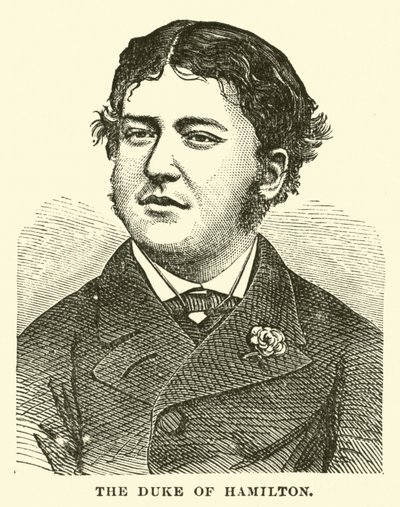Le duc de Hamilton - English School