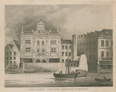Le Dukes Theatre, Dorset Gardens, Londres - English School