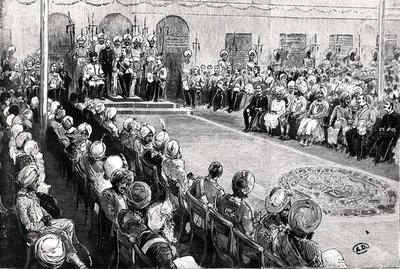 Le Durbar à Rawul Pindi - English School
