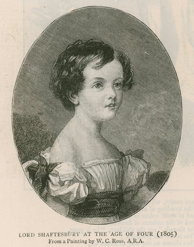 Le comte de Shaftesbury; Lord Shaftesbury à l