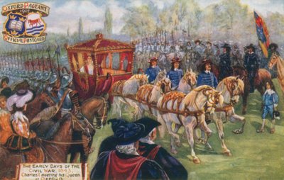 Les premiers jours de la guerre civile, 1643 - English School
