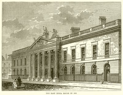 La Maison des Indes orientales en 1803 - English School