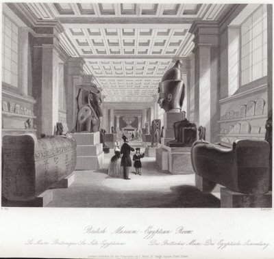 La salle égyptienne du British Museum - English School