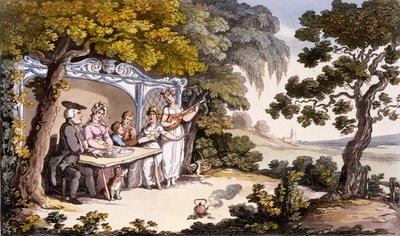 La belle pénitente, de Ackermanns Repository of Arts 1817 - English School