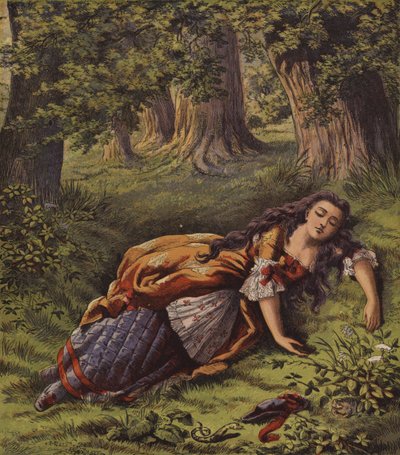 La Fée à la Fontaine, ou Les Deux Filles - English School