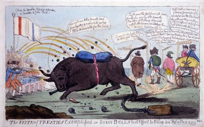La Foi des Traités Exemplifiée ou le Dernier Effort de John Bull pour Obliger ses Faux Amis - English School