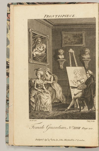 La gardienne féminine - Conçue pour corriger certains des défauts des filles et leur fournir des divertissements innocents pour leurs heures de loisir, par une dame - English School