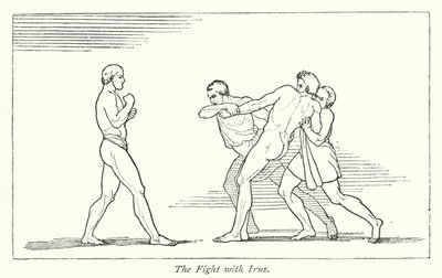 Le combat avec Irus - English School
