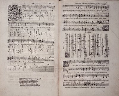 Le Premier Livre de Chansons ou Airs, par John Dowland 1597 - English School