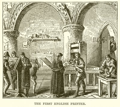 Le premier imprimeur anglais - English School