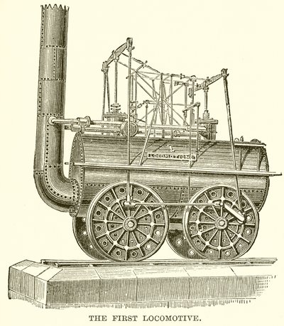 La première locomotive - English School