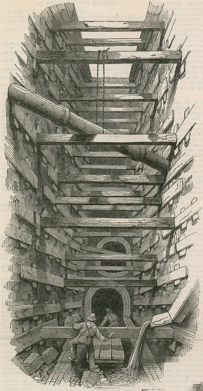 Le égout de Fleet Street - English School
