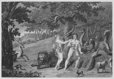 Le fruit défendu, Genèse, III, 6 - English School