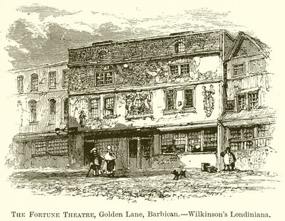Le Fortune Theatre, Golden Lane, Barbican.--Wilkinsons Londiniana - English School