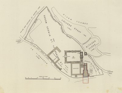 Le dessin des fondateurs (gravure) - English School