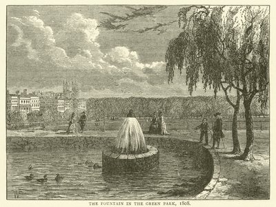 La Fontaine dans le Green Park - English School