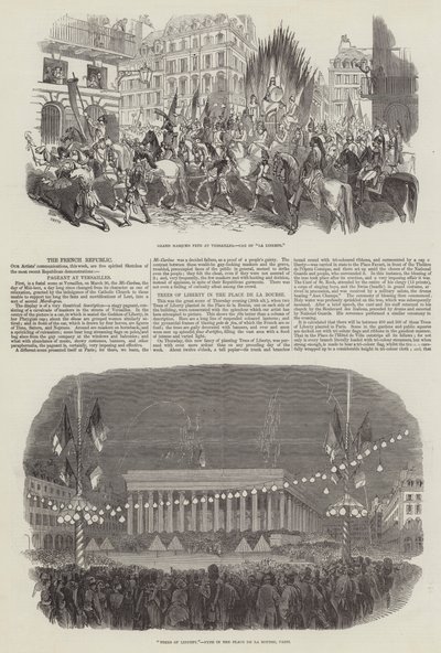 La République française (gravure) - English School