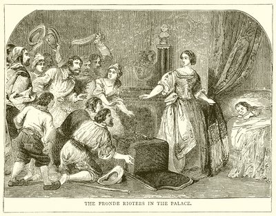 Les émeutiers de la Fronde au palais - English School