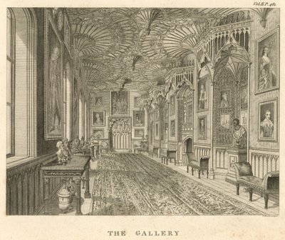 La Galerie à Strawberry Hill, Twickenham, Londres - English School