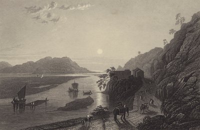 Le Gange entrant dans les plaines près de Haridwar - English School