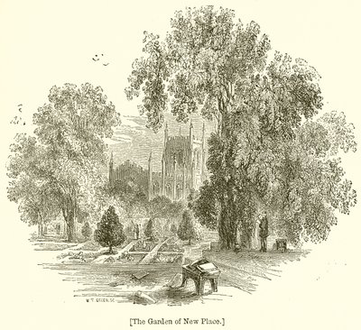 Le jardin de New Place - English School