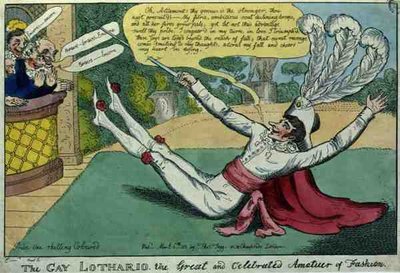 Le Gay Lothario, le Grand et Célèbre Amateur de Mode, publié par Thomas Tegg - English School