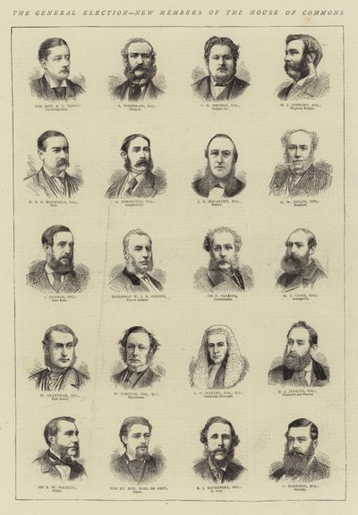 Les élections générales, nouveaux membres de la Chambre des communes - English School