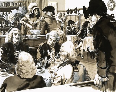 Les Géorgiens : Le Monarque des Mots (Samuel Johnson) - English School
