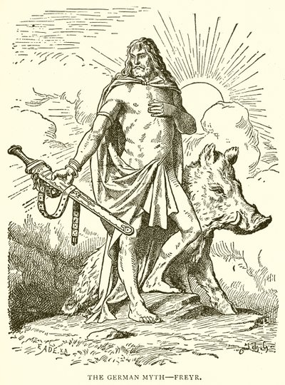 Le Mythe Allemand--Freyr - English School