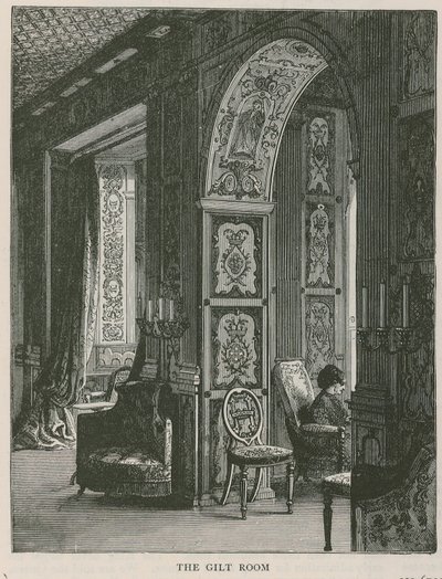 La salle dorée, Holland House - English School