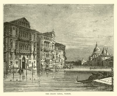 Le Grand Canal, Venise - English School