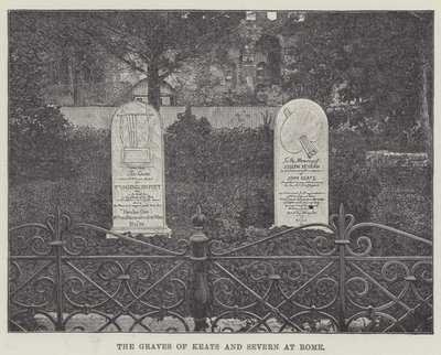 Les tombes de Keats et Severn à Rome - English School