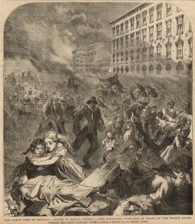 Le grand incendie de Chicago - English School