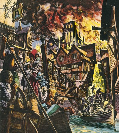 Le grand incendie de Londres - English School