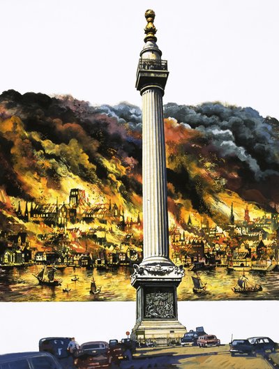 Le Grand Incendie de Londres et Le Monument - English School