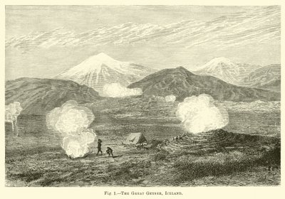 Le grand geyser, Islande - English School