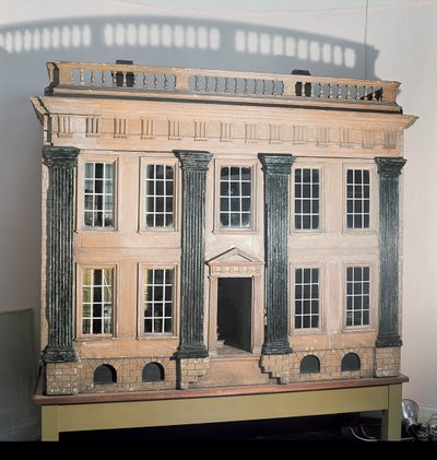 La Grande Maison, maison de poupée anglaise, vers 1750, probablement du Cheshire ou du Lancashire - English School